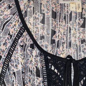 Anthro Meadow Rue blouse